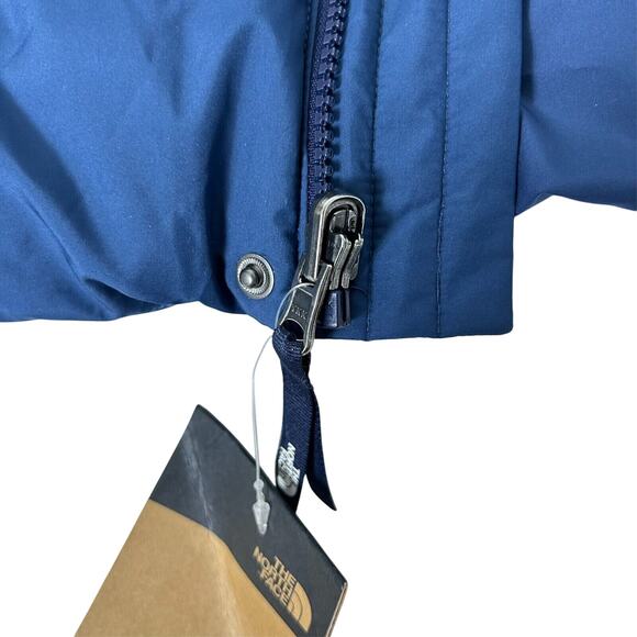 NWT Men's North Face Baltic Hoodie Insulated 600-Down Puffer Jacket XXL Blue B3 - Picture 7 of 11